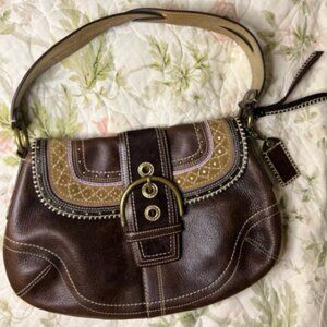 Limited Edition Leather Coach Soho Bag Y2K